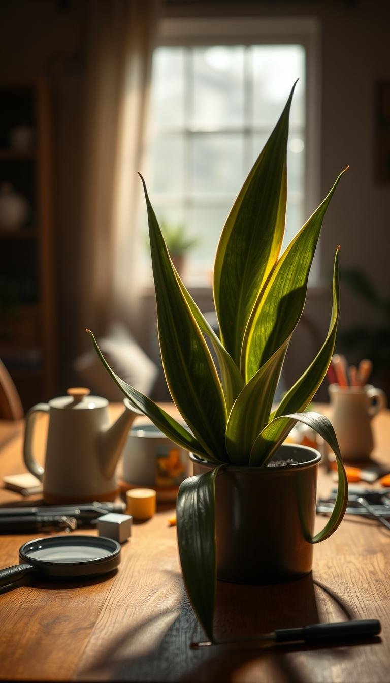 snake plant troubleshooting