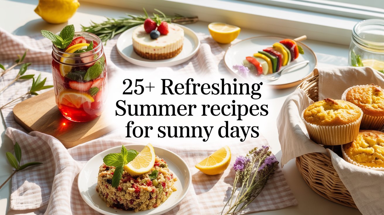 Refreshing Summer Delights: 25+ Easy Recipes for Sunny Days
