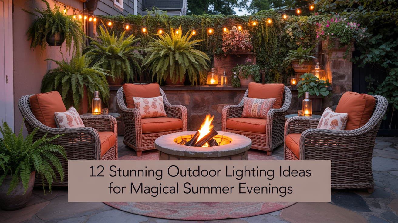 12 Stunning Outdoor Lighting Ideas for Magical Summer Evenings