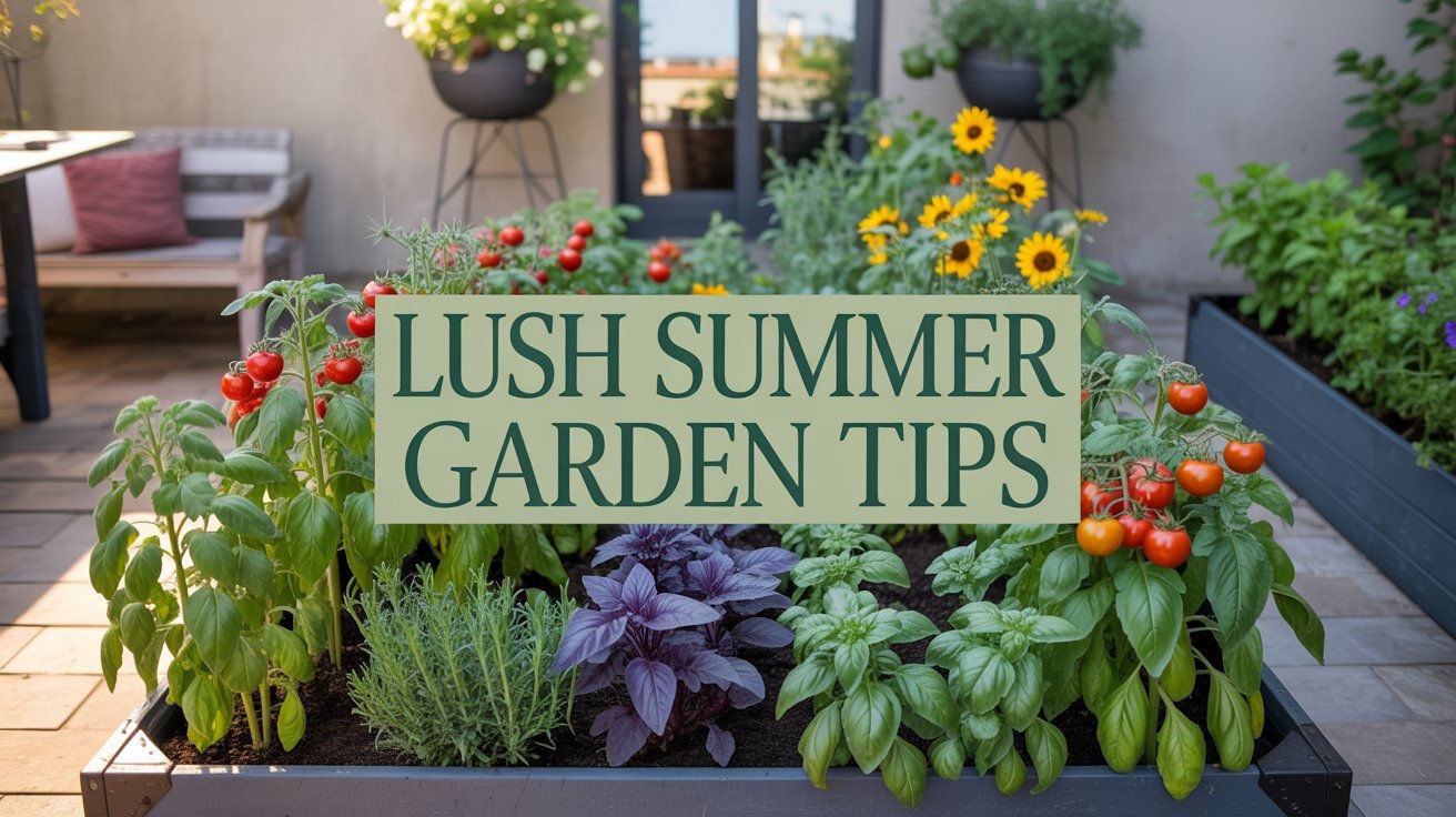 20 Plant Care and Styling Tips for a Lush Summer Garden