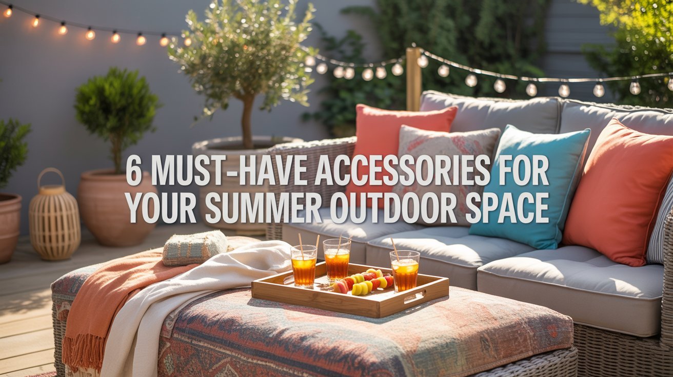 6 Must-Have Accessories for Your Summer Outdoor Space