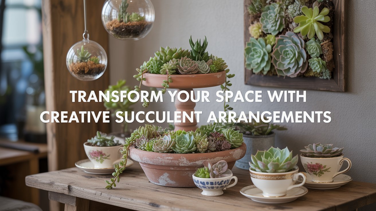 7 Succulent Arrangements to Brighten Your Summer Decor