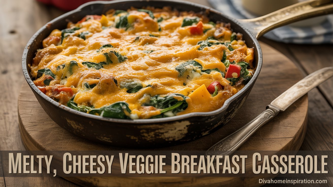 Easy Veggie-Packed Breakfast Casserole