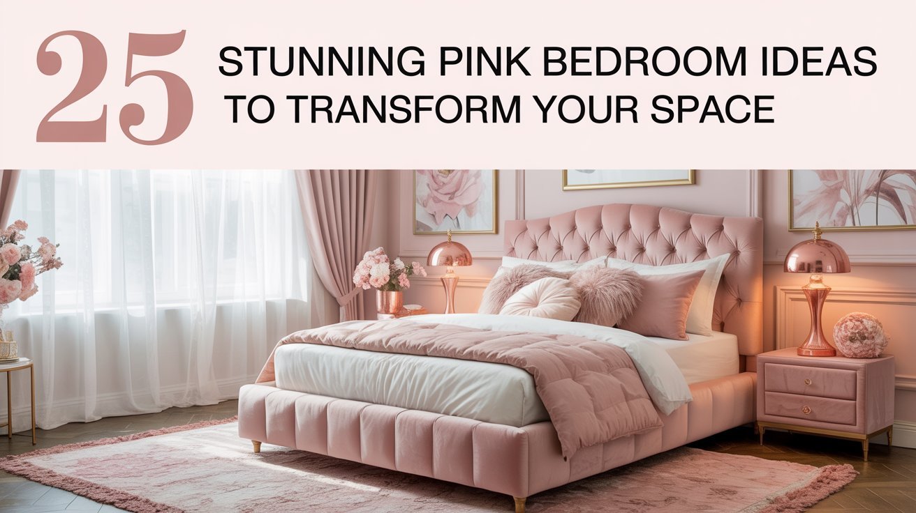 25 Stunning Pink Bedroom Ideas to Transform Your Space