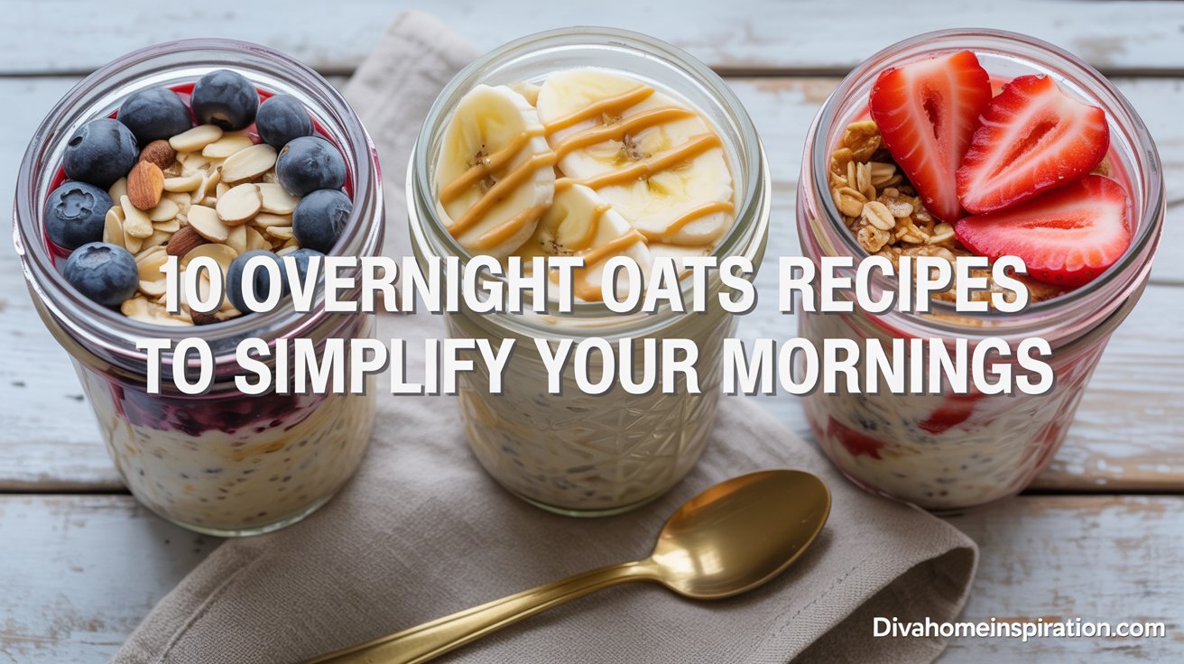 10 Delicious Overnight Oats Recipes for Busy Mornings