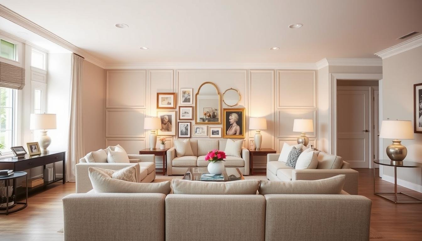 budget-friendly wall treatments